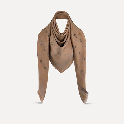 ルイ ヴィトン Louis Vuitton ショール・モノグラム ソー シャイン M76337