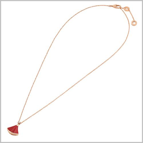 ブルガリ BVLGARI ディーヴァドリーム カーネリアンネックレス 350583