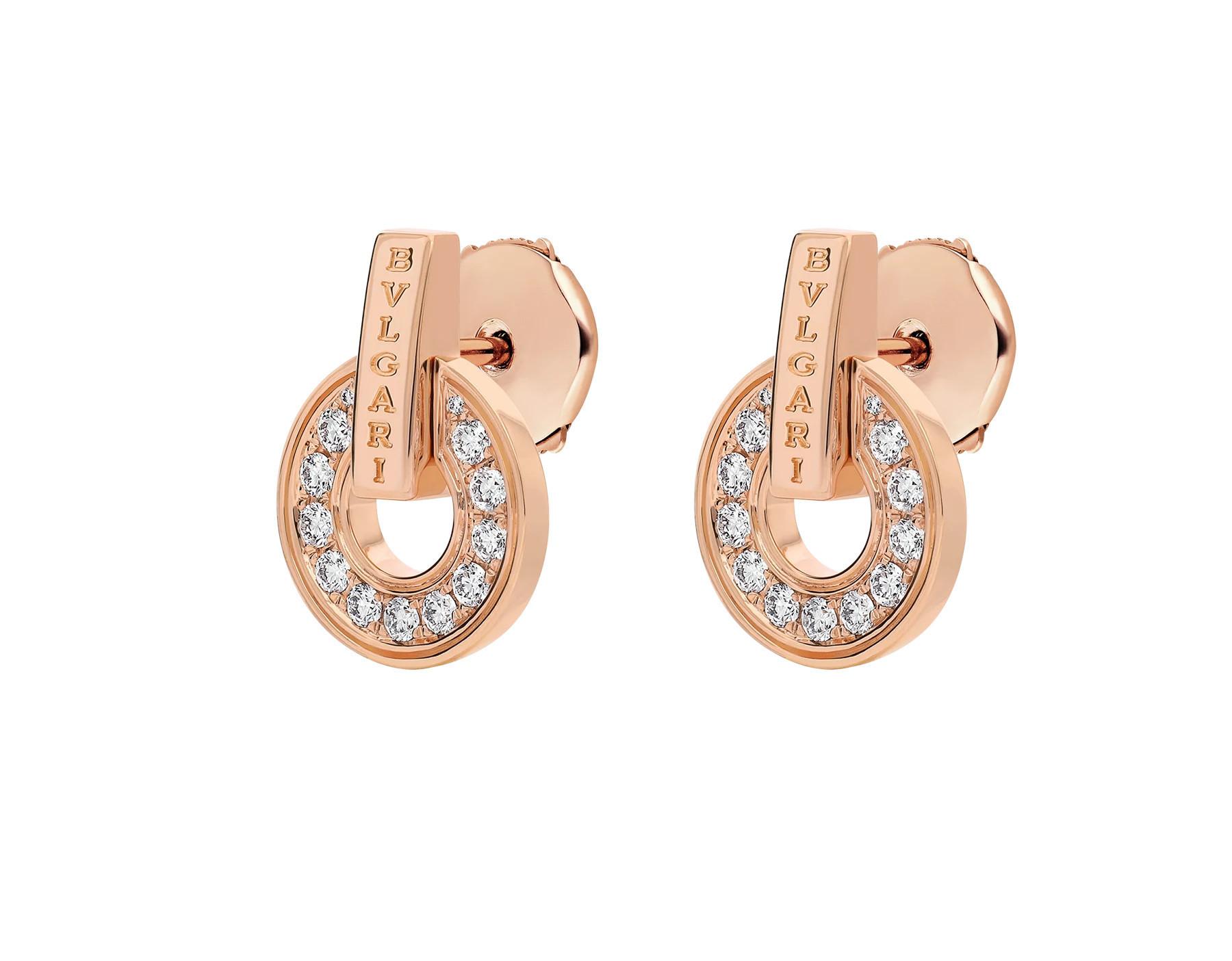 ブルガリ Bvlgari Bvlgari 18Kローズゴールド ピアス 357318