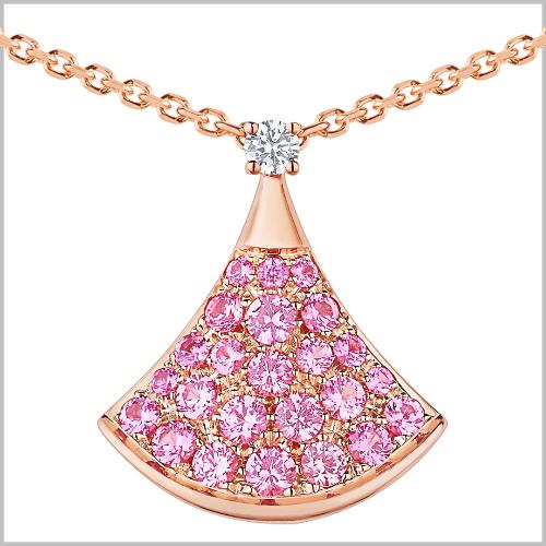 ブルガリ Bvlgari ディーヴァ ドリーム サファイア ネックレス 355889