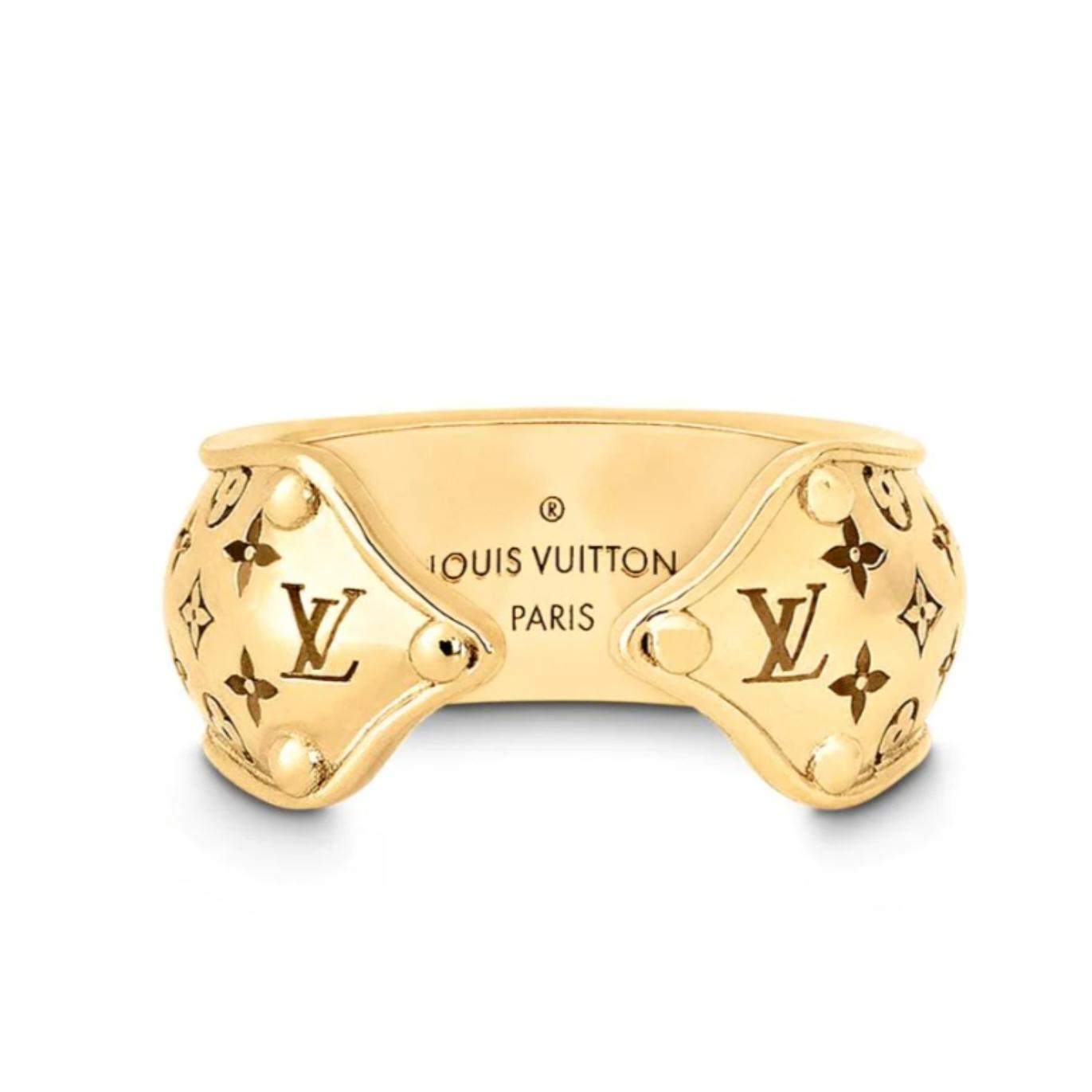 ルイヴィトン LouisVuitton バーグ・ナノグラム スウィート リング・指輪 M69597