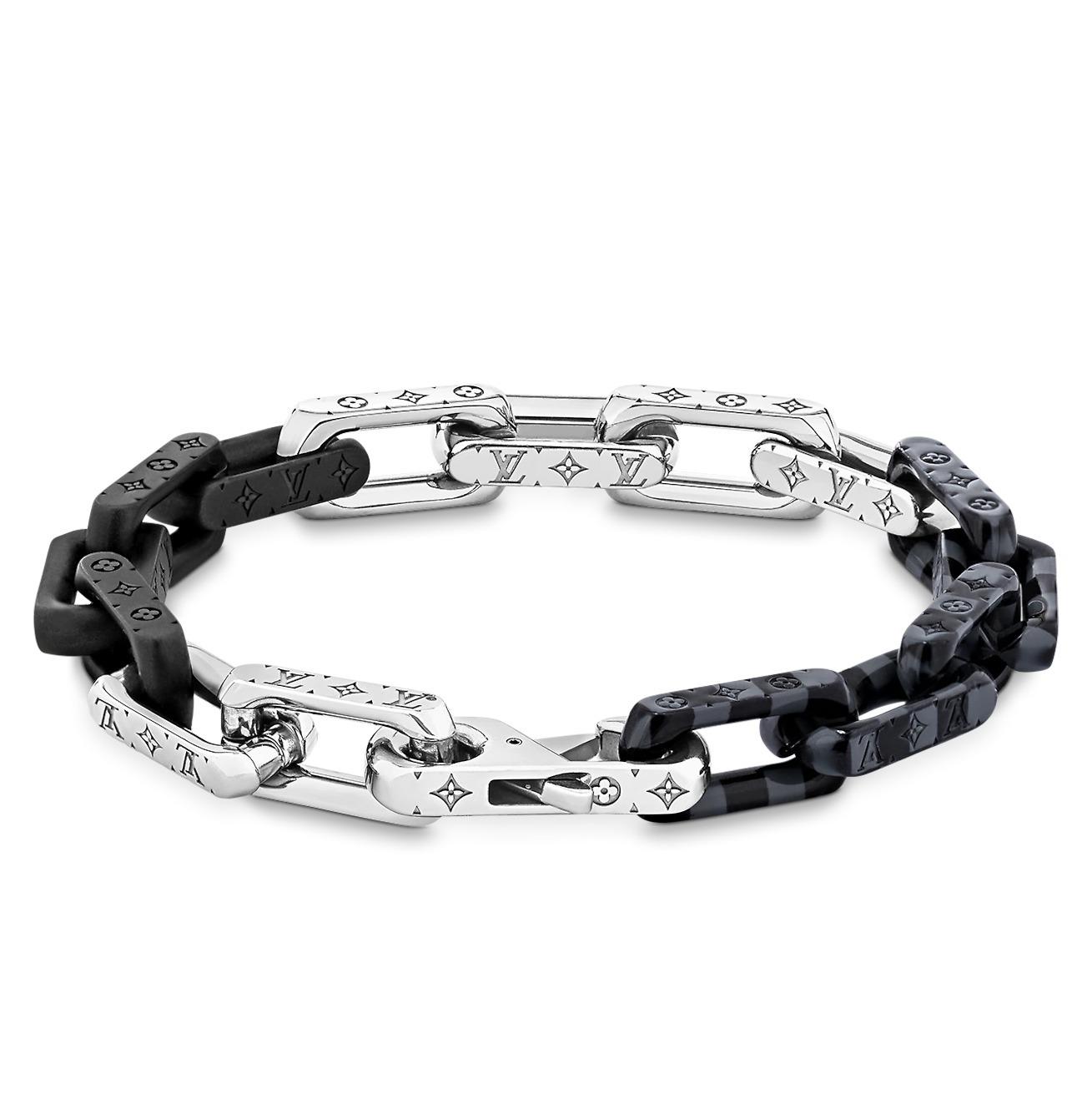 ルイヴィトン LOUIS VUITTON／ダミエ×モノグラム チェーンブレスレット MP3190