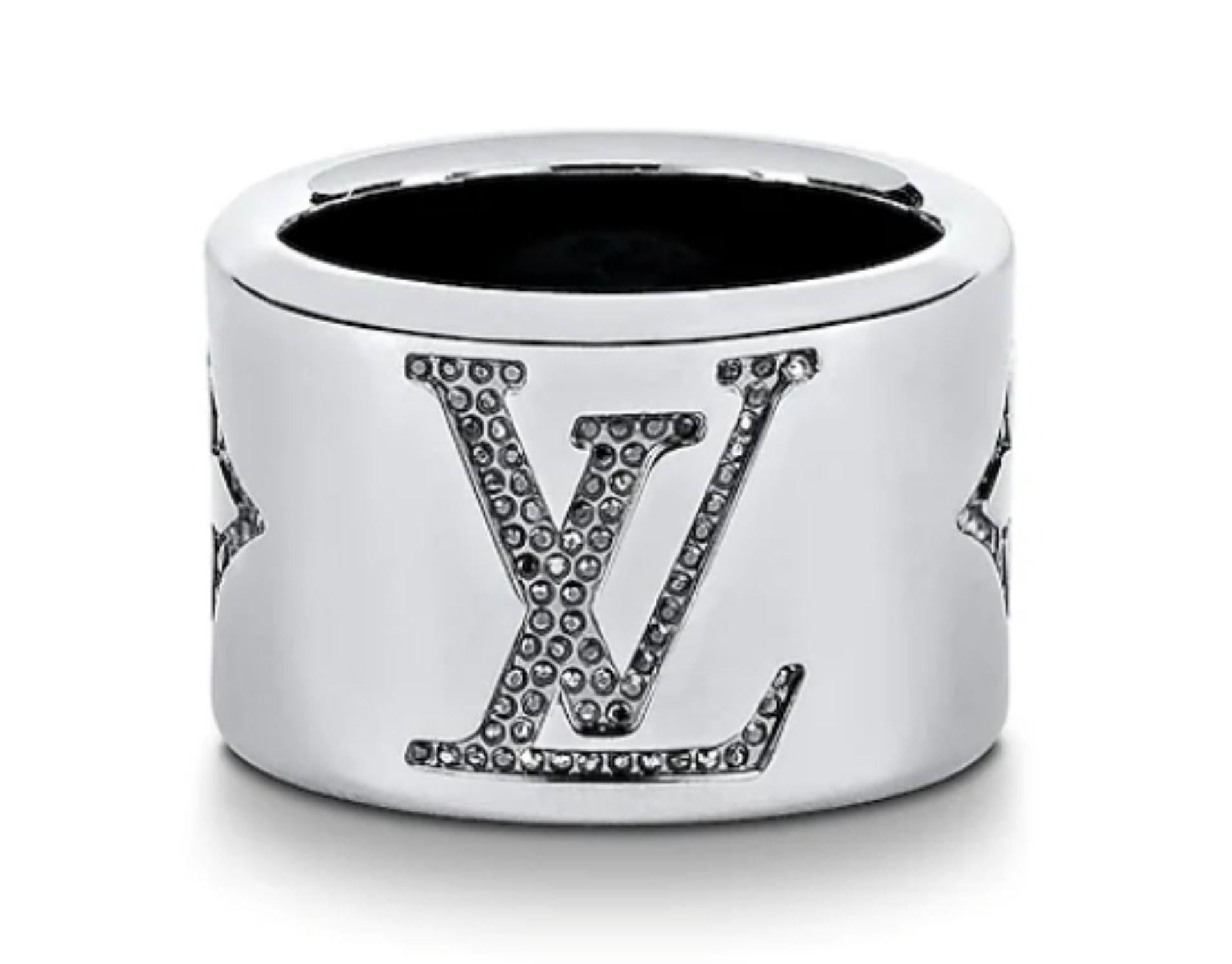 ルイヴィトン Louis Vuitton モノグラムストラス　リング M69469