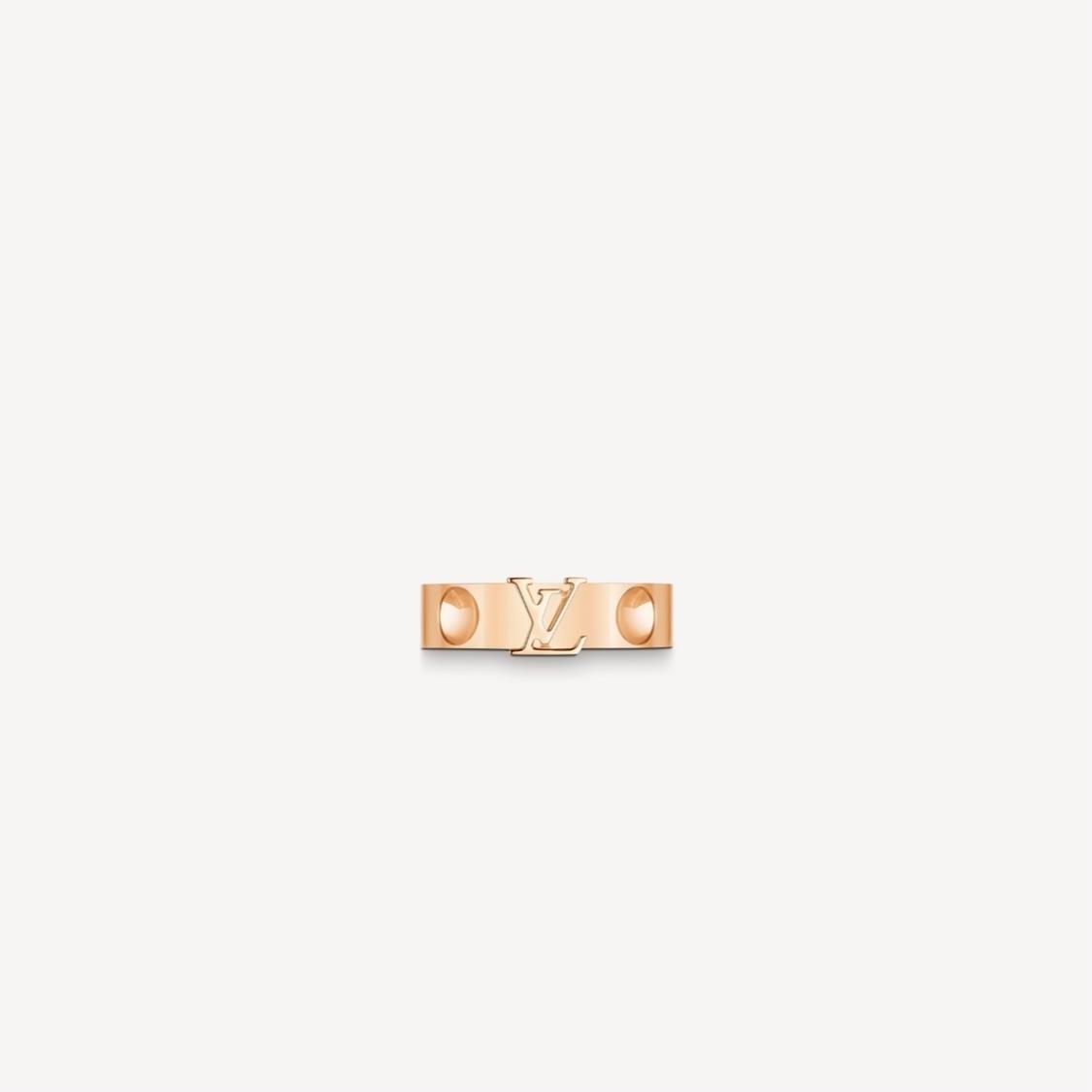 ルイヴィトン LOUIS VUITTON バーグ アンプラント LV（ピンクゴールド）Q9K98Y