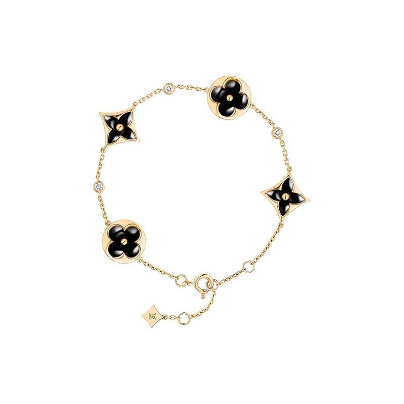 ルイヴィトン Louis Vuitton ブラスレ 4モチーフ ブロッサム BB ブレスレット Q05024