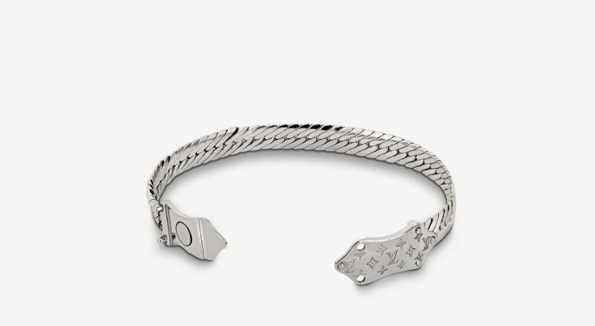 ルイヴィトン LOUIS VUITTON ブラスレ・シェンヌ ナノグラム　レディース ブレスレット M68995