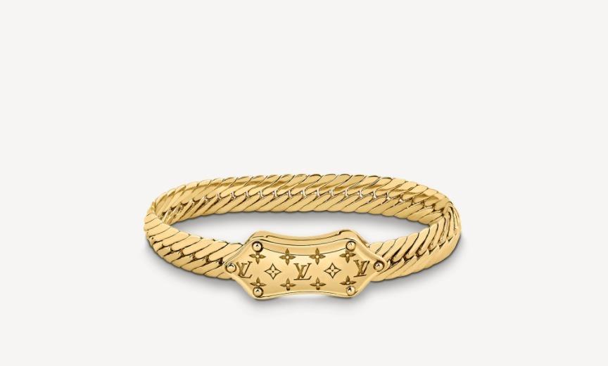 ルイヴィトン LouisVuitton ブラスレ・シェンヌ ナノグラム M68993