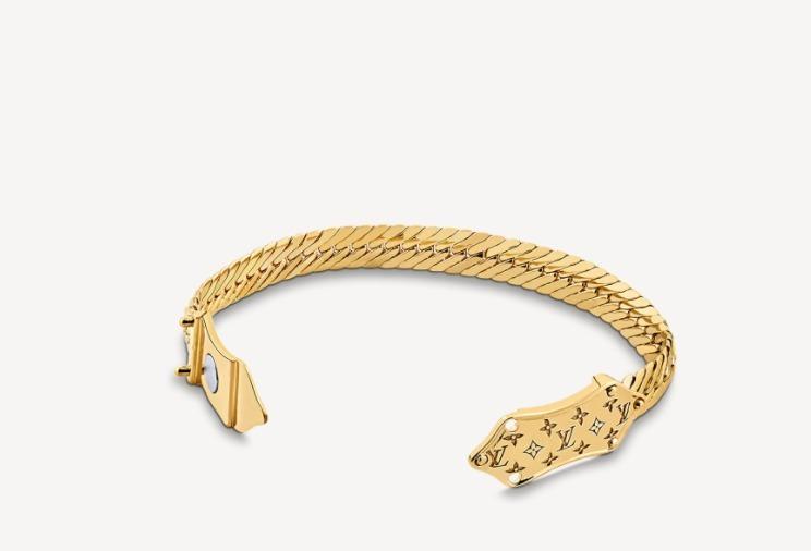 ルイヴィトン LouisVuitton ブラスレ・シェンヌ ナノグラム M68993