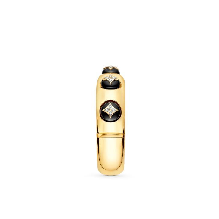ルイヴィトン Louis Vuitton ブレスレット PM B ブロッサム オニキス ダイヤ Q95745