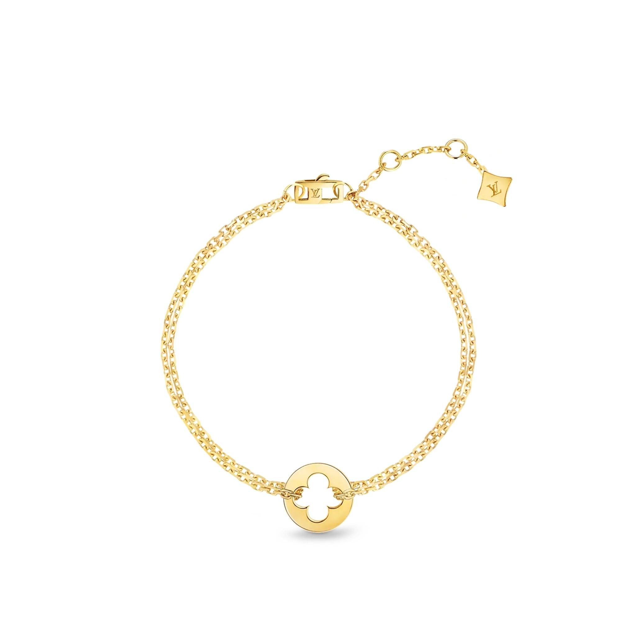 ルイヴィトン Louis Vuitton アンプラント チェーンブレスレット Q95619