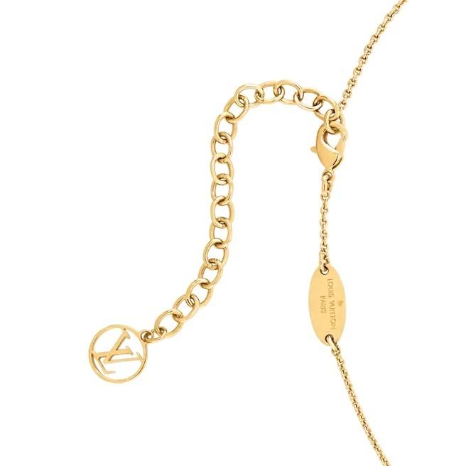 ルイヴィトン Louis Vuitton コリエ ルイゼット ネックレス  モノグラム M00365
