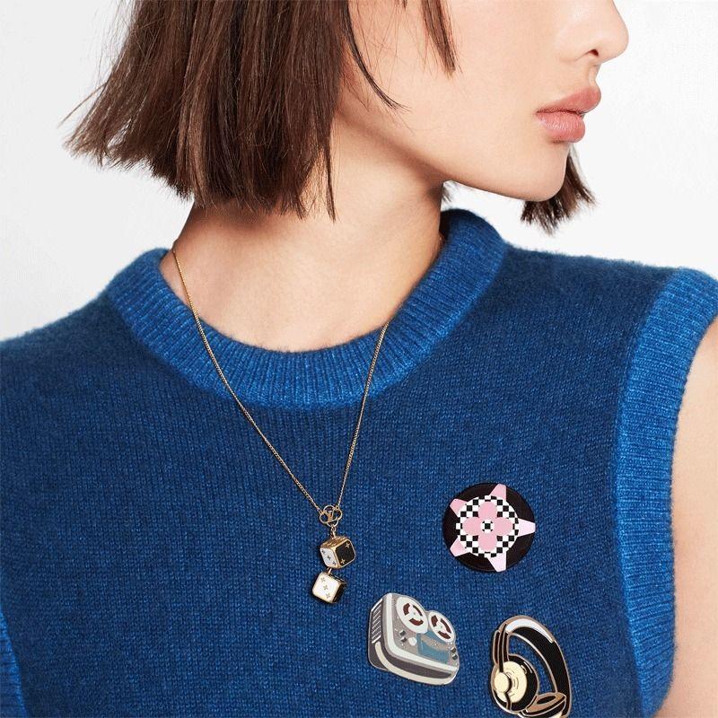 ルイヴィトン LOUIS VUITTON コリエ・ゲーム・オン ネックレス ペンダント MP2914