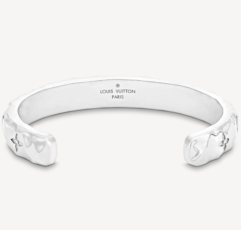 ルイヴィトン  Louis Vuitton メンズ ブレスレット  モノグラム カーヴド M00332