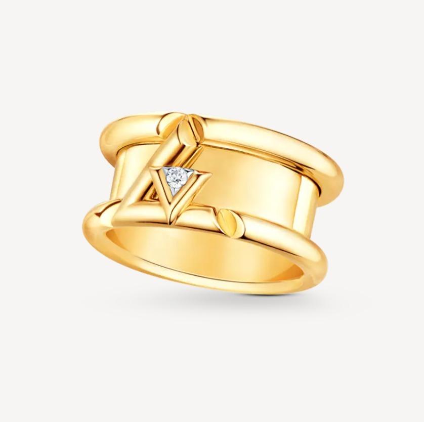 ルイヴィトン Louis Vuitton バーグ バンドーLVヴォルトワン 指輪 Q9O58D