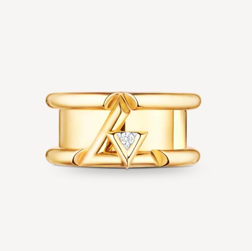 ルイヴィトン Louis Vuitton バーグ バンドーLVヴォルトワン 指輪 Q9O58D