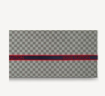 ルイヴィトン Louis Vuitton マフラー スカーフ ダミエ メンズ M73399
