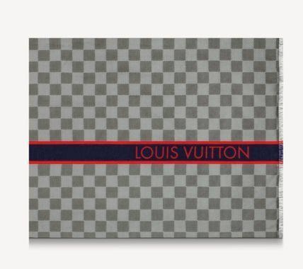 ルイヴィトン Louis Vuitton マフラー スカーフ ダミエ メンズ M73399