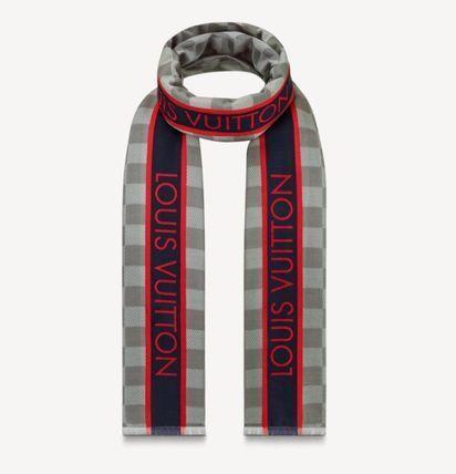 ルイヴィトン Louis Vuitton マフラー スカーフ ダミエ メンズ M73399