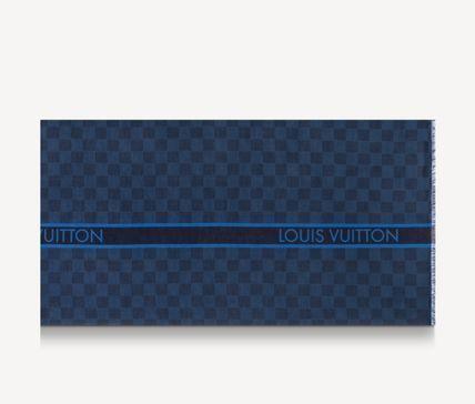 ルイヴィトン Louis Vuitton マフラー スカーフ ダミエ メンズ M73410