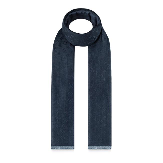 ルイヴィトン LOUIS VUITTON エトール モノグラム ソフト マフラー M76031