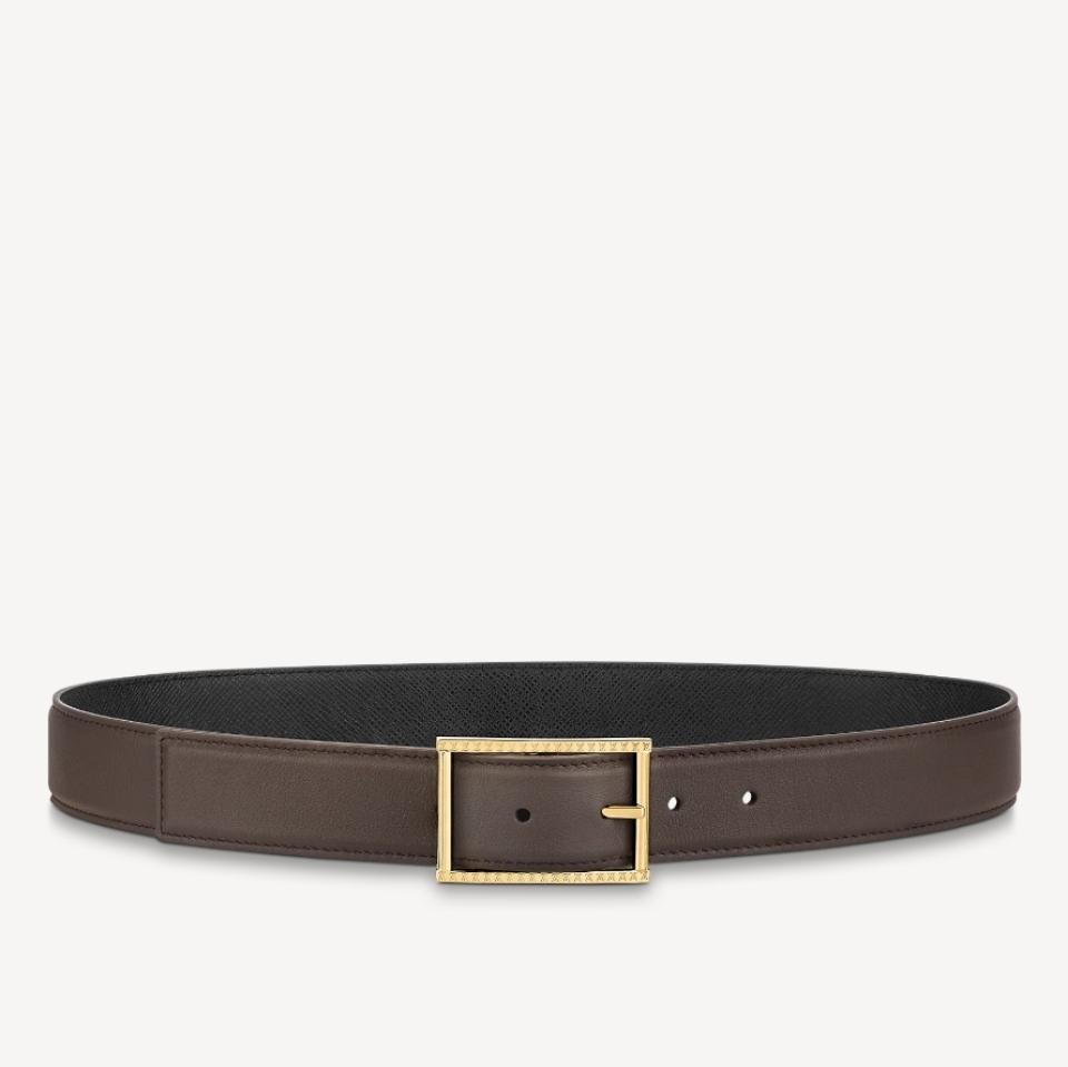 ルイヴィトン Louis Vuitton×サンチュール・LVキャッチ リバーシブル M0334T