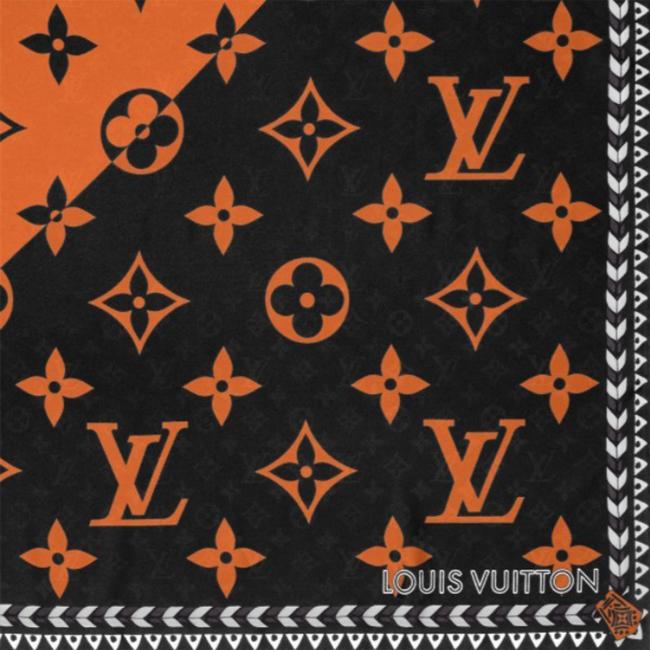 ルイ ヴィトン Louis Vuitton ショール・XS LVクラフティ M76488