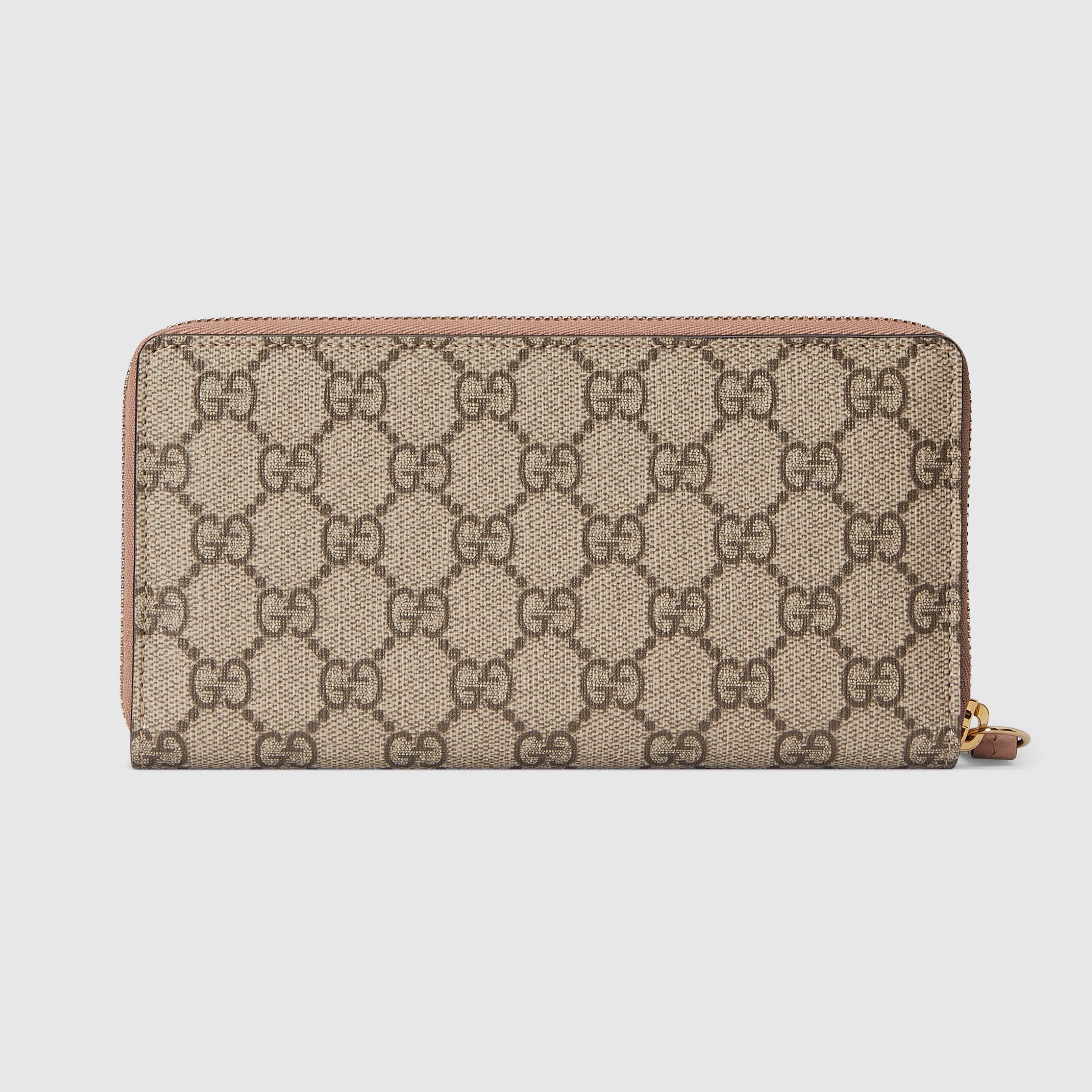 グッチ GUCCI GGマーモント ジップアラウンド ウォレット ピンク 456117 17WAG 5788