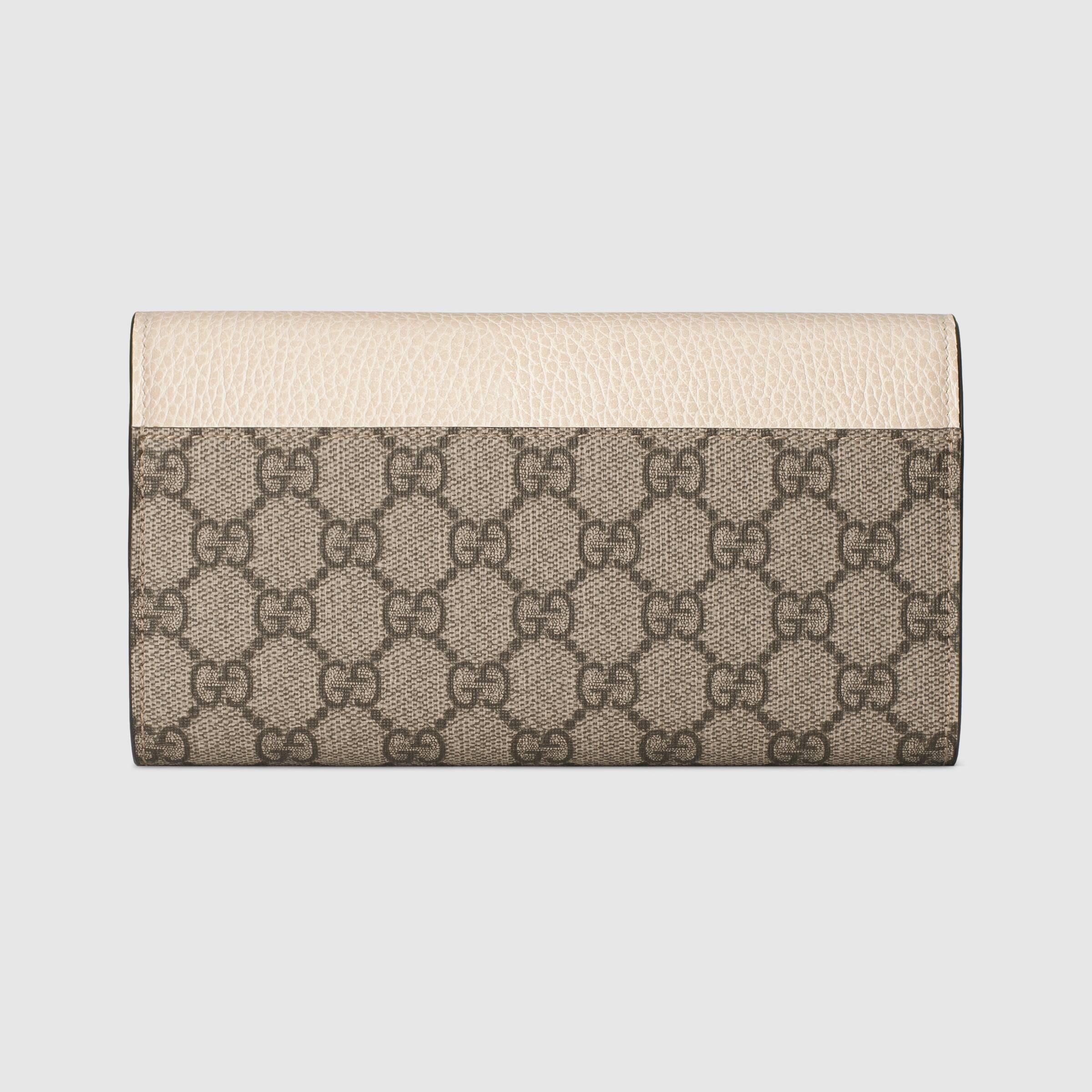 グッチ GUCCI GGマーモント・レザー コンチネンタルウォレット 二つ折り長財布 456116 17WAG 9096