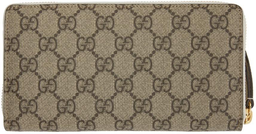 グッチ GUCCI GGマーモント ジップアラウンド ウォレット ホワイト 456117 17WAG 4929