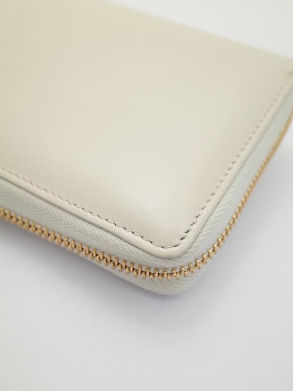 グッチ ホースビット 1955 レザー ラウンドジップウォレット 長財布 アイボリー 621889 0YK0G 9022