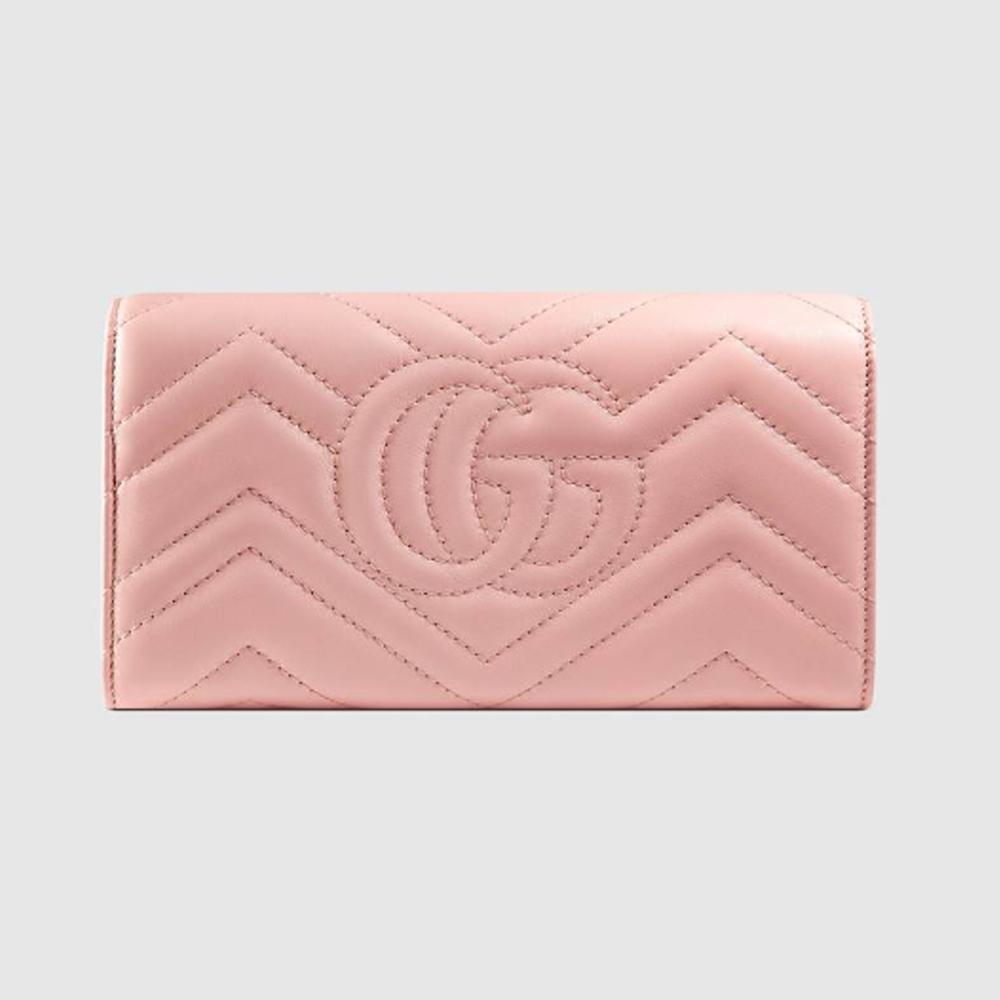 GUCCI キルティング GGマーモント コンチネンタルウォレット 二つ折り長財布 443436 DRW1T 6433
