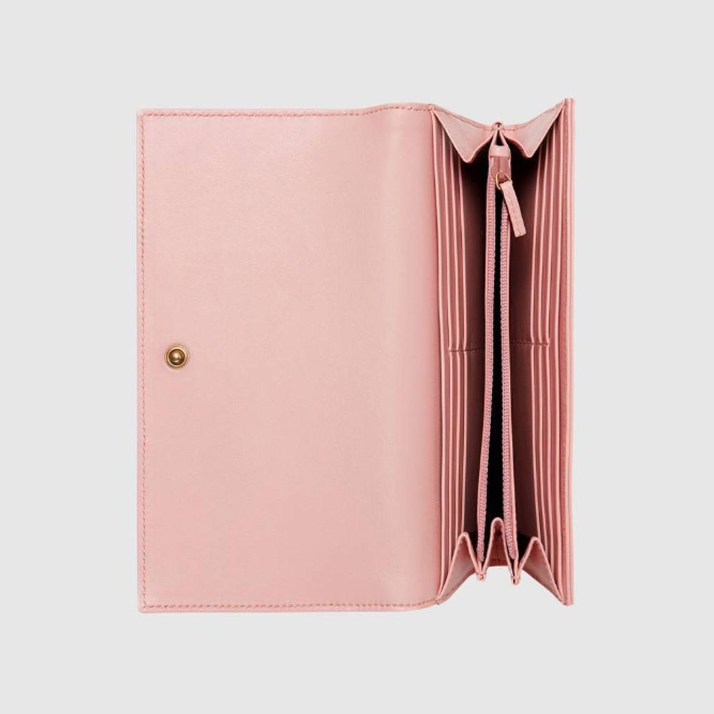 GUCCI キルティング GGマーモント コンチネンタルウォレット 二つ折り長財布 443436 DRW1T 6433