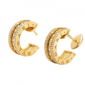 ブルガリ BVLGARI ビー・ゼロワン ピアス ゴールド  357922