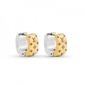 ルイヴィトン Louis Vuitton ブックレドレイユ・ナノグラム ピアス M00397