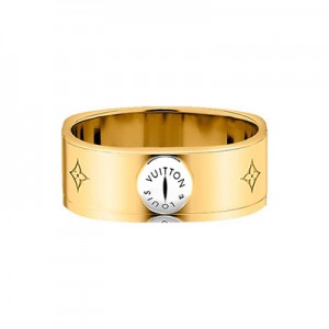 ルイヴィトン Louis Vuitton Nanogramモノグラムロゴ  リングナノグラム M00210