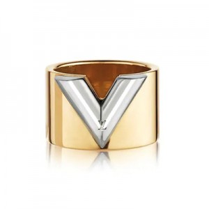 ルイヴィトン Louis Vuitton リング・エセンシャル V ゴールド M61085
