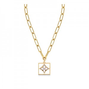 ルイヴィトン Louis Vuitton コリエ B ブロッサム ネックレス Q94466