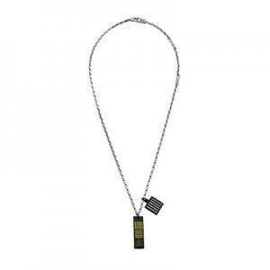 ルイヴィトン Louis Vuitton コリエ・ダミエカラーズ シルバー ネックレス MP2219