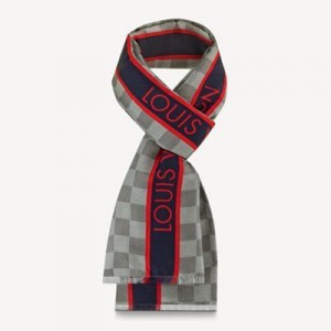 ルイヴィトン Louis Vuitton マフラー スカーフ ダミエ メンズ M73399