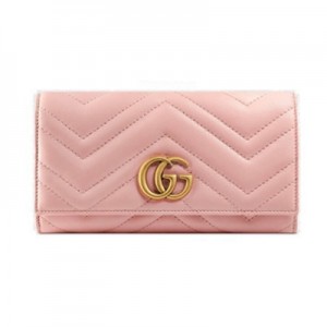GUCCI キルティング GGマーモント コンチネンタルウォレット 二つ折り長財布 443436 DRW1T 6433