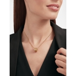 ブルガリ BVLGARI ビー・ゼロワン ネックレス 18KYGxダイヤ 357885