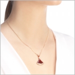ブルガリ BVLGARI ディーバ ドリーム カーネリアンネックレス 356437