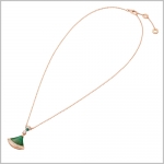 ブルガリ BVLGARI ディーバ ドリーム マラカイト ネックレス 351143