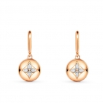ルイヴィトン Louis Vuitton ピアス B ブロッサム ローズゴールド ダイヤ Q96788