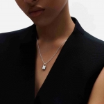 ルイヴィトン LV パンダンティフシルバー・ロックイット ネックレス Q93559