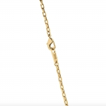 ルイヴィトンLouisVuitton × コリエ・ダミエ ホワイト ペンダント M69472