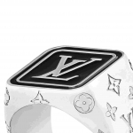 ルイヴィトン Louis Vuitton バーグ・シグネチャーLV ロゴ リング M00323