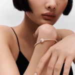 ルイヴィトン Louis Vuitton ブレスレット ジョン Bブロッサム ピンクオパール Q95889
