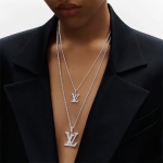 ルイヴィトン Louis Vuitton パンダンティフ LVイニシャル ネックレス Q93670