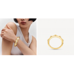 ルイヴィトン Louis Vuitton マンチェット PM B ブロッサム(イエローゴールド×ダイヤモンド） Q95746